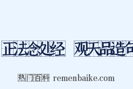 正法念处经·观天品造句是什么意思的图片